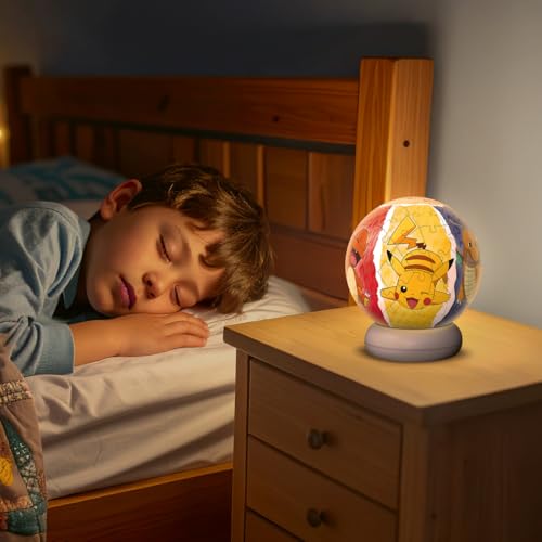 Puzzle 3D Ball 72 p illuminé : Pokémon Ravensburger France - vue 5