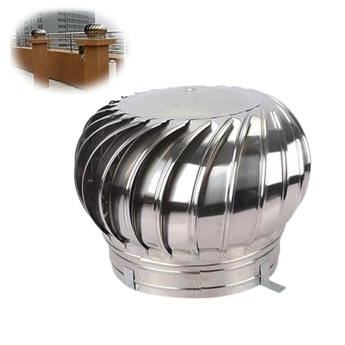 acero inoxidable sombrerete de chimenea con Rotatable Superior exterior ventilación lluvia protección Insulated cubierta para todas las condiciones climáticas - & resistente un la intemperie