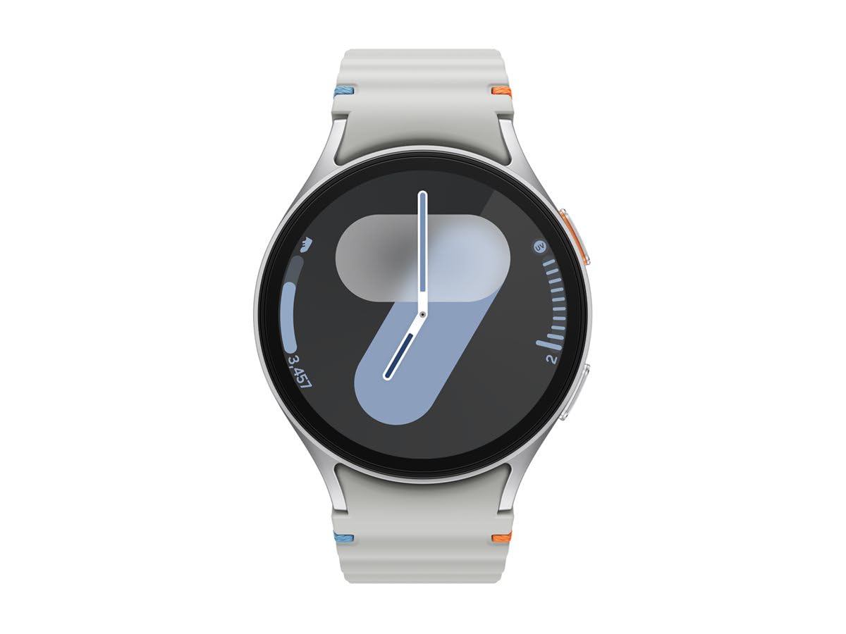 Samsung Galaxy Watch7 3,81 cm [1,5] AMOLED 44 mm Écran tactile numérique 480 x 480 pixels Argent Wi-Fi GPS [satellite] (GALAXY WATCH7 44MM BT SILVER)