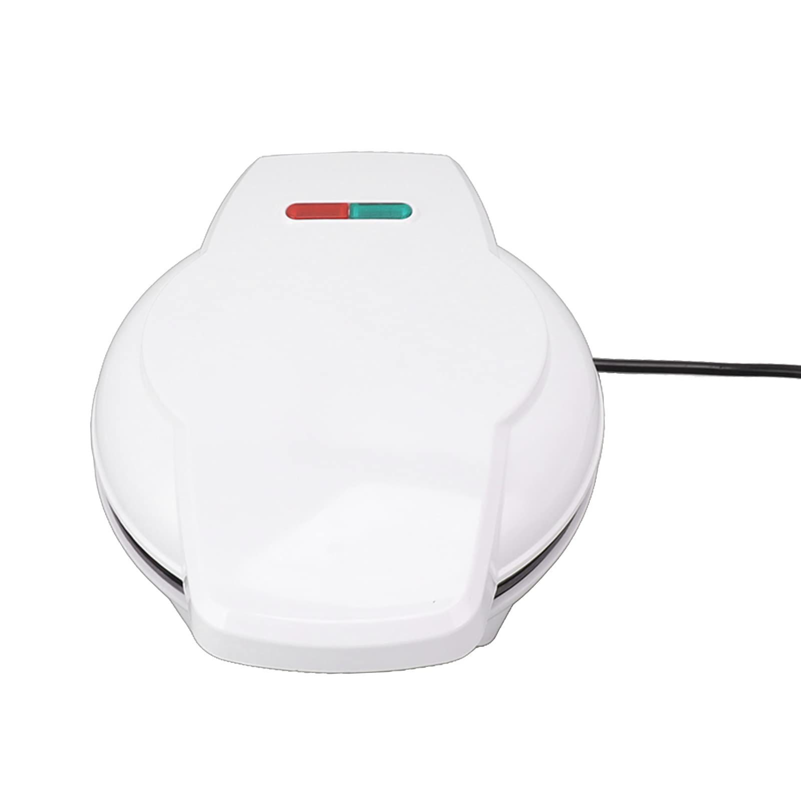 Mini-Donut-Maker, 1200 W, antihaftbeschichtet, hocheffizient, elektrische Donut-Herstellungsmaschine, backen Sie 7 Donuts in Minuten für die Küche zu Hause, weiße