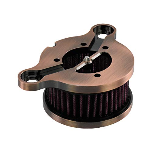 Filtro de ar de motocicleta HDBUBALUS bronze admissão de ar adequado para Harley Sportster XL48 XL88