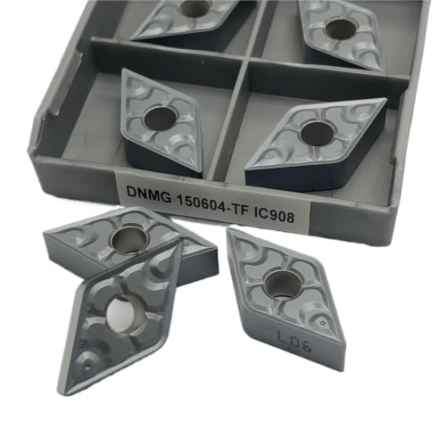 Insertos de carburo CNC corte torno herramientas para procesar acero pack 10 2