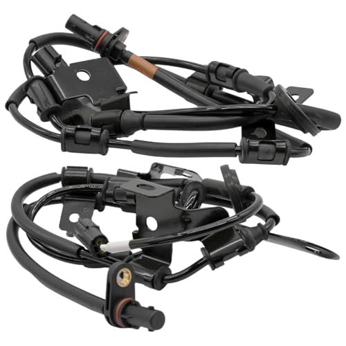 2PCS Rear Left and Right Abs Wheel Speed Sensor Compatible