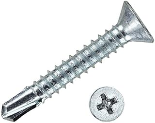 100 x 32mm Self Drilling Screws Steel Self Tapping Screws for Metal -SS8® Quality