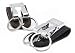 Belt Buckle Clip 2 Loops Keychain Key Ring Holder