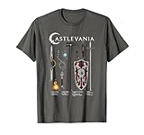 Castlevania Weapons Textbook Poster T-Shirt