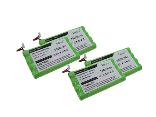 (4-Pack) FT-817/818 Battery Replacement 1500mAh