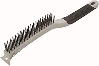 Vista 6 de Warner Manufacturing Juego de 3 cepillos de alambre mini, nylon, acero y latón, 10481