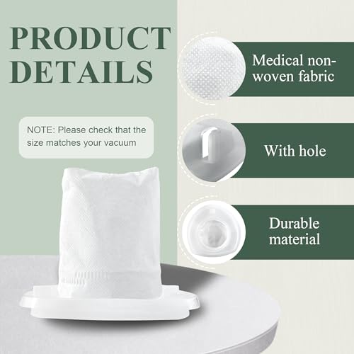 6 Pack Replacement Filter fit for Black and Decker Dustbuster Cordless Handheld VF110 Vacuum Hand Vac CHV1410L CHV1410B CHV1510 CHV1210 BDH2000L CHV9610 Part 90558113-01 LUXRILIX
