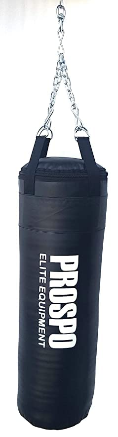 Prospo Punching Bag - 90 cm, Boxing Bag Filled, Rough Punching Bag 36inch Filled with Super Strong Hanging Chain and Handwrap - 108 inch-picture-22