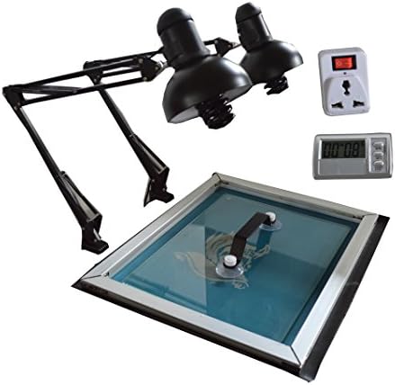 20x20 inch UV Exposure Unit Equipment for Silk Screen Printing Simple Type UV Exposure Unit Stencil Ink-Jet Making Plate Light