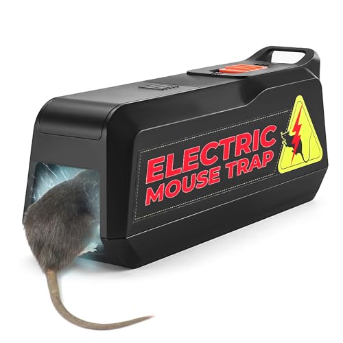 Teal Elite Electric Mouse Trap - Electronic Rodent Zapper for Indoors & Home - Humane & Effective Mouse Traps - Reusable, No Touch Mouse Killer - Safe & Easy to Use (Pack 1)