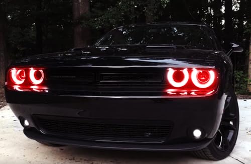 Kit de iluminación ambiental LED RGBW multicolor para Dodge Challenger 2015-2023 miniatura 6