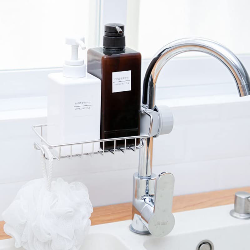 スポンジホルダー 蛇口ホルダー 304ステンレス シンク収納 ラック キッチン Amazon｜Ergugos スポンジホルダー 蛇口ホルダー 304ステンレス鋼