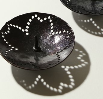 ◇325◇手付き 燭台 手燭 透かし桜 サクラ ◇325◇手付き 燭台 手燭