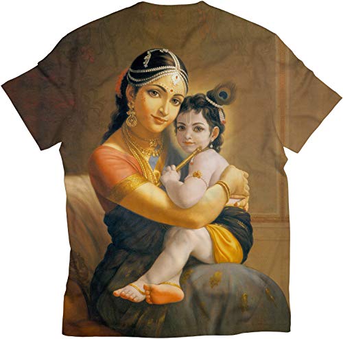 Image of STAND OUT All Over Printed Shiva, Krishna, Hanuman, Kali, Ram and Ravana, Ramayan, Bagavath Githa, Buddha Religious, Spiritual, Hindu Gods T-Shirts