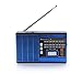 Produktbild XHDATA D-36 Portable Radio FM/AM/SW 3 Band Radio Support USB/TF Card MP3 Player (Blue)