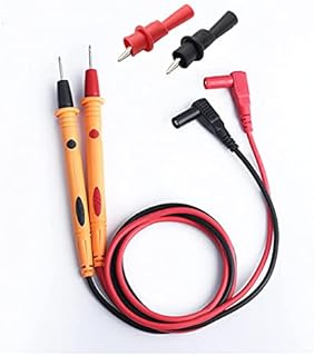 Multimeter Test Leads, Precision Sharp Probe Test Lead 1000V 20A Digital Multi Meter Clamp Tester Probe Test Probes Leads, Test Extension, Multimeter Accessories