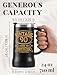 Onebttl 90th Birthday Gifts for Men, Dads, Grandpas, Husband, Vintage 90th Birthday Gifts, 24oz Stainless Steel Beer Stain Mug, Black