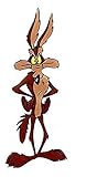 Looney Tunes Wile E Coyote Fashion Hip Hop - Sticker Graphic - Weatherproof & Long Lasting Sticker