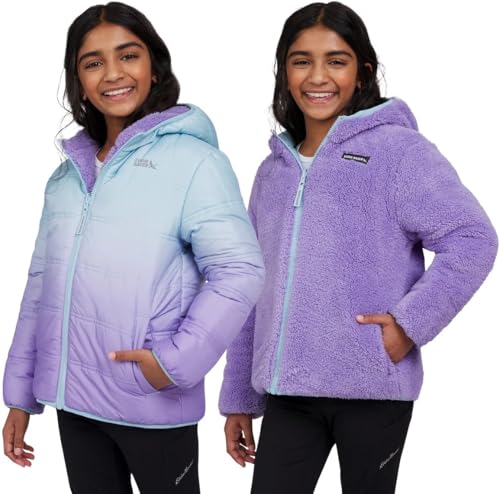 Image of Eddie Bauer Kids Reversible Plush Hoodie Jacket