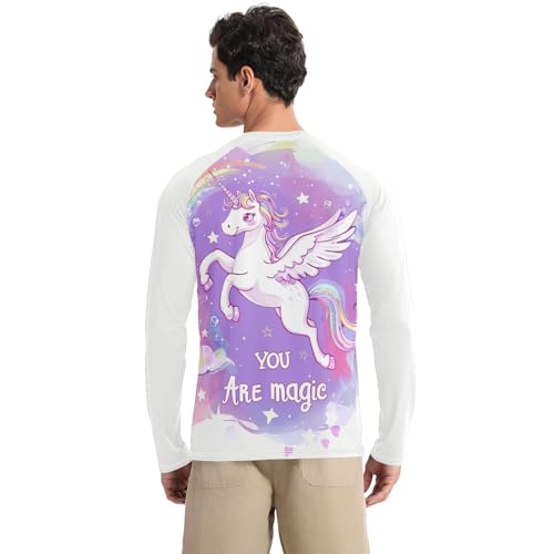 Men's Rash Guard UV Sun Protection UPF 50+ Sun Shirts Long Sleeve Quick Dry Beach Shirts2