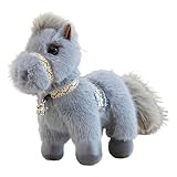 【Matériaux de qualité supérieure】 : Cette peluche cheval est fabriquée en peluche de qualité et rembourrée de polypropylène, ce qui garantit sa durabilité et une surface douce qui ne perd pas ses poils.