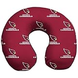 Pegasus Home Fashions Arizona Cardinals Travel Memory Foam Pillow