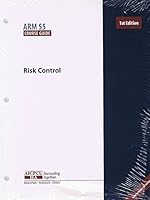 Risk Control, ARM 55 Course Guide, 1st Edition 0894632574 Book Cover