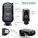 AODELAN Wireless Flash Trigger Transmitter and Receiver | 2.4 GHz Frequency | for Canon, for Nikon, for Olympus, for Panasonic, for Pentax, for Fuji, for Samsung,for Sony(Except Sony Flashes)