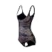 KSKshape Seamless Body Shaper Open Bust Shapewear Firm Control Bodysuit for women,Black,XX-Large
