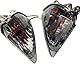 ZXMT Motorcycle Rear Turn Signal Indicator Light Compatible with Suzuki GSXR 600 GSXR 750 K6/GSXR 1000 K5 2005 2006,Smoked Lens(1 Pair)