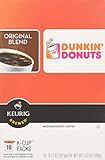 Dunkin Donuts Original Flavor Coffee K-Cups For Keurig K Cup Brewers, 32 Count (Packaging May Vary)