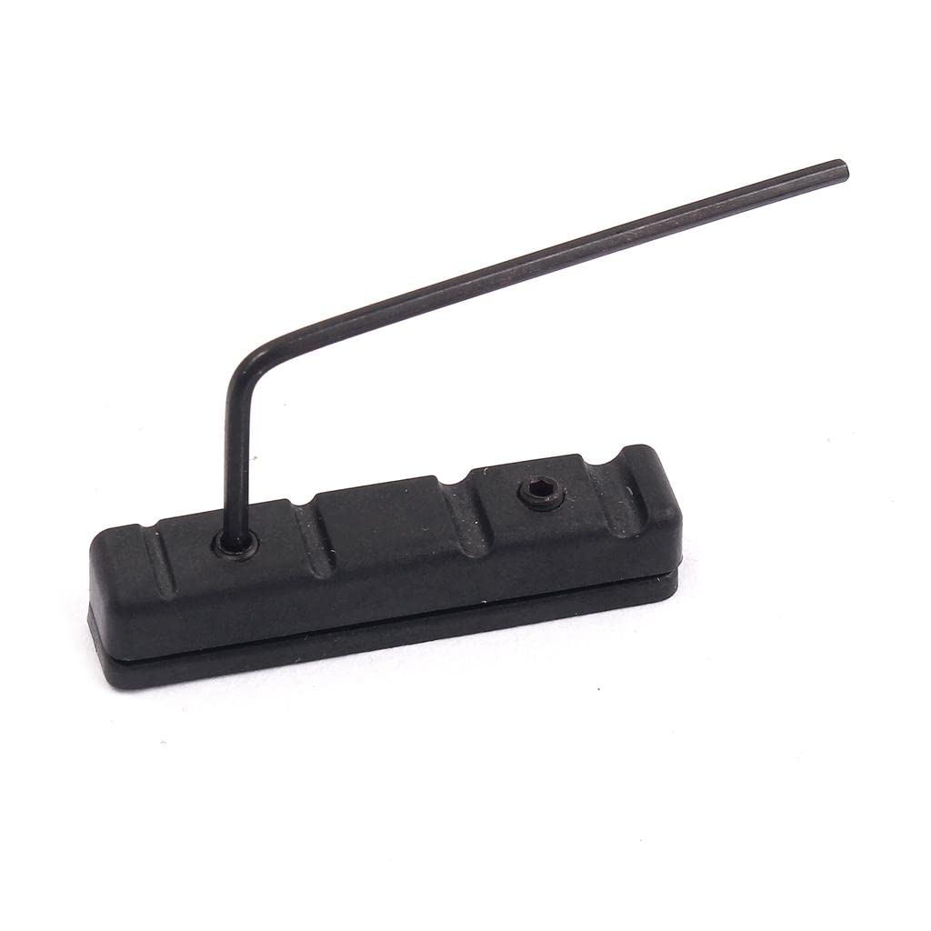 CALANDIS Replacement Parts POM Bridge Nut Slotted Black For 4 String Guitar Bass | Saddles | Guitar Parts | Parts & Accessories | Guitars & Basses-image-19