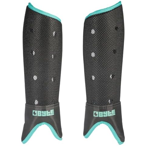 BYTE SX Hockey Shinguards with Breathability Cover
