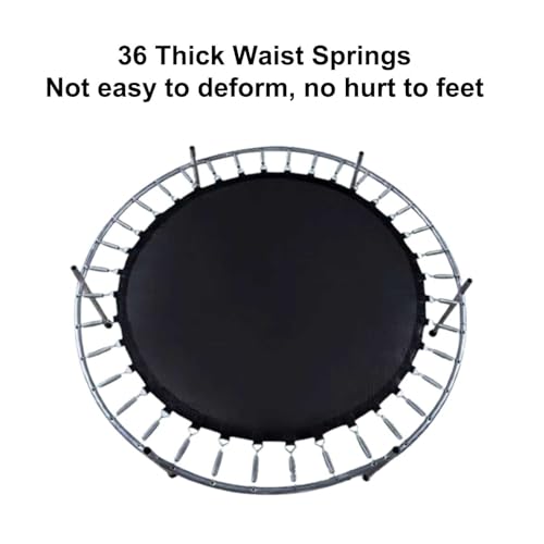 Ccarzzi Trampoline 4.6FT/140CM Toddler Trampoline Round with Safety Enclosure Net, Indoor & Outdoor Playset for Boys & Girls Aged 1-8 - Image 4