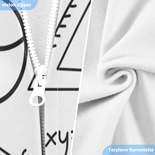 Men's Zip Sweatshirt, Men Fleece Hoodie Jersey Coat Jacket with Pocket S-2XL4