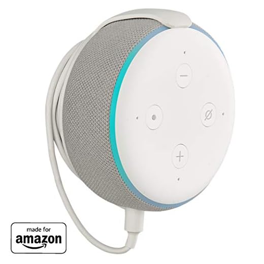 Made for Amazon Mount for Echo Dot (3rd Gen) - White