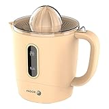 Fagor Exprimidor eléctrico colección Vinttage Crema. 30W de potencia, capacidad de 1L y precioso exterior color crema retro.