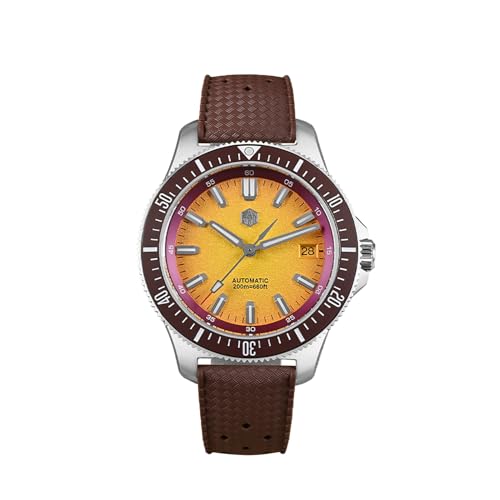 Montre San Martin SN0118 automatique de plongée 40mm en acier inoxydable luxe