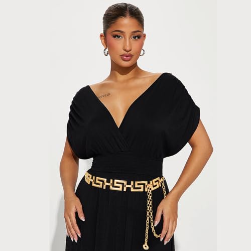 Waist Chain for Women Metal Belly Belt Adjustable Waist Belt for Dress Vest Jeans2