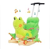 JTYX Bebé música troyano niños Mecedora Mecedora Cuna Ani