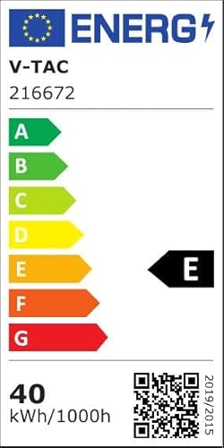 VT-6340 40W Led Panel 600X600Mm COLORCODE:6500K Square 6PCS/PACK - 9