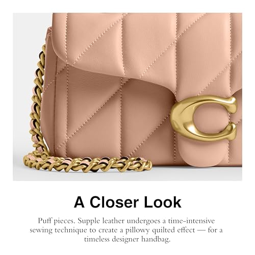 Image of COACH Women's Quilted Leather Tabby 20 Shoulder Bag