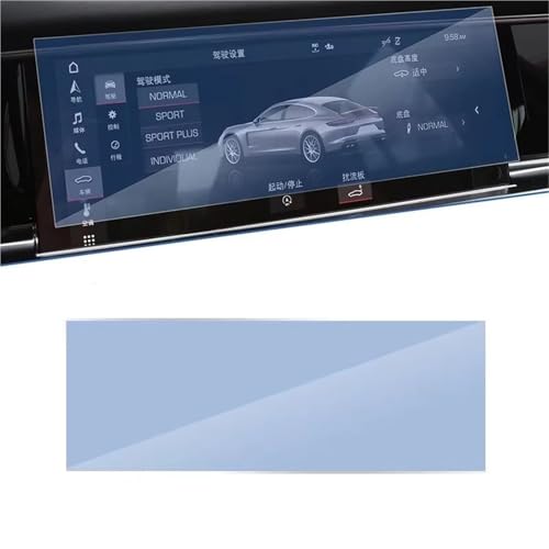Film protection navigation verre trempé pour protéger l'écran GPS Panamera