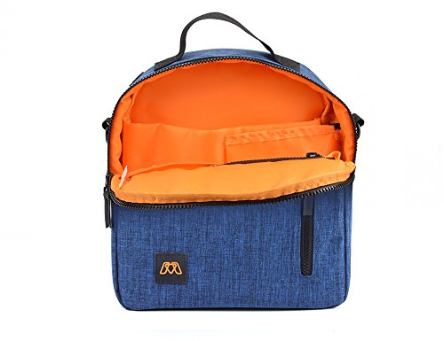 Bolso de vuelo MOS Nest azul grande miniatura 6