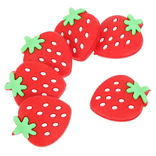 Kisangel 6Pcs Silicone Tennis Racket Vibration Dampeners Tiny Shock Absorbers for Enhanced Play Lightweight Portable Tennis Accessories for Players Enthusiasts