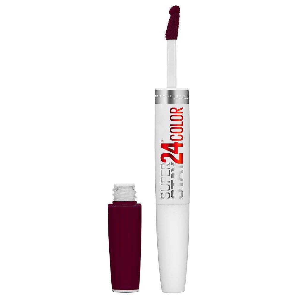 3 x Maybelline superstay 24HR Lippenstift & Balm nuevo con caja – 840 Merlot