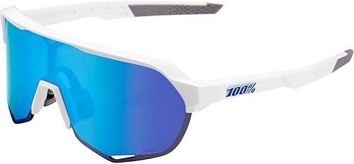 Miniatura 8 de 100% S2 Sport Performance - Gafas de sol para ciclismo (Soft Tact GREY CAMO - Lentes de espejo multicapa rojo HiPER