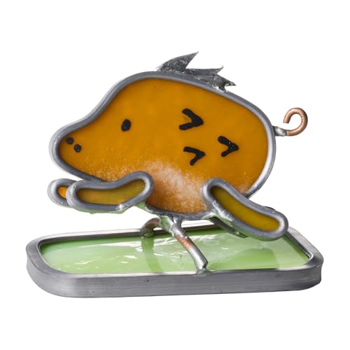 創作ステンドグラス工房 ビッグハウス ステンドグラス「干支置き飾り」亥(いのしし)